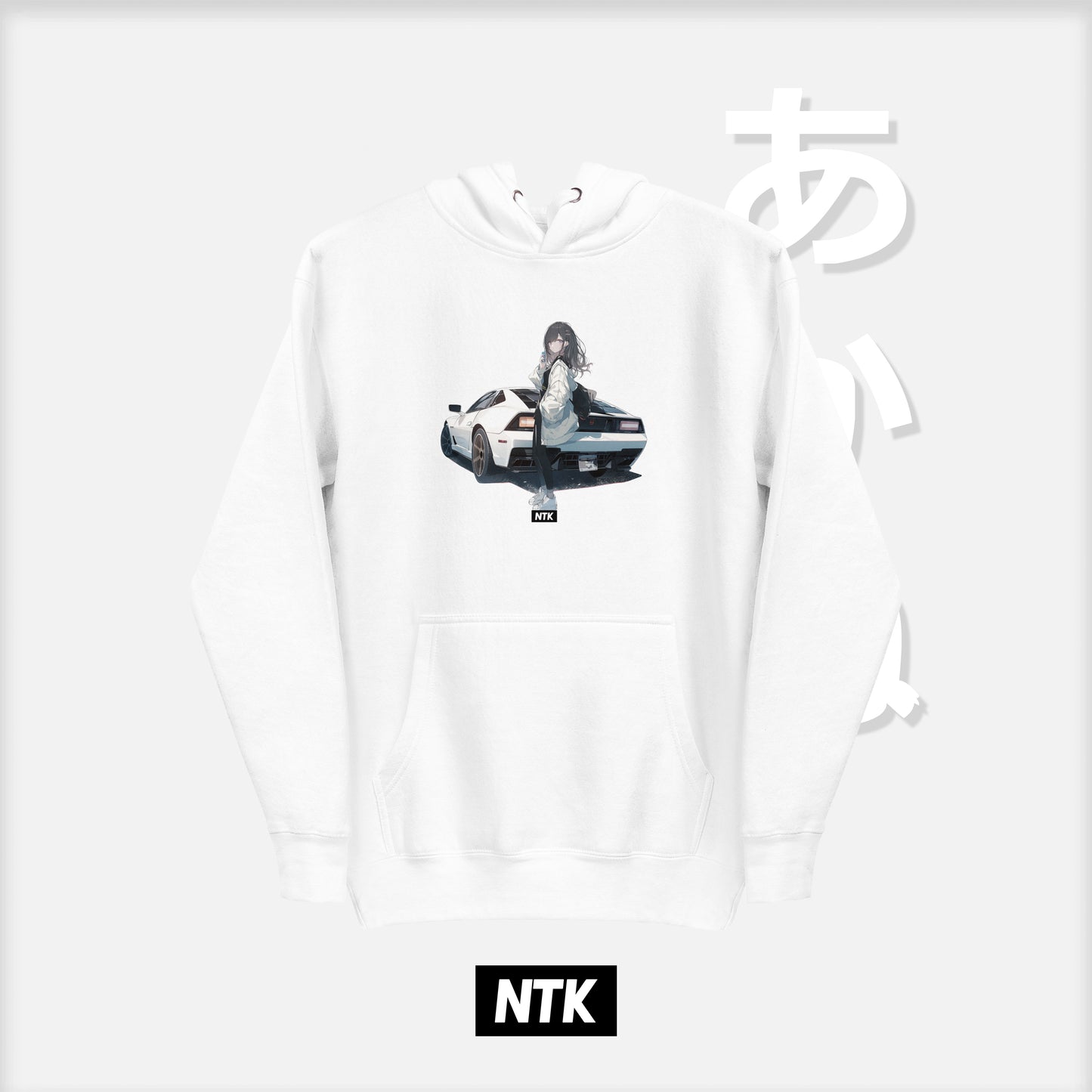HOODIE [AKANE] // WHITE
