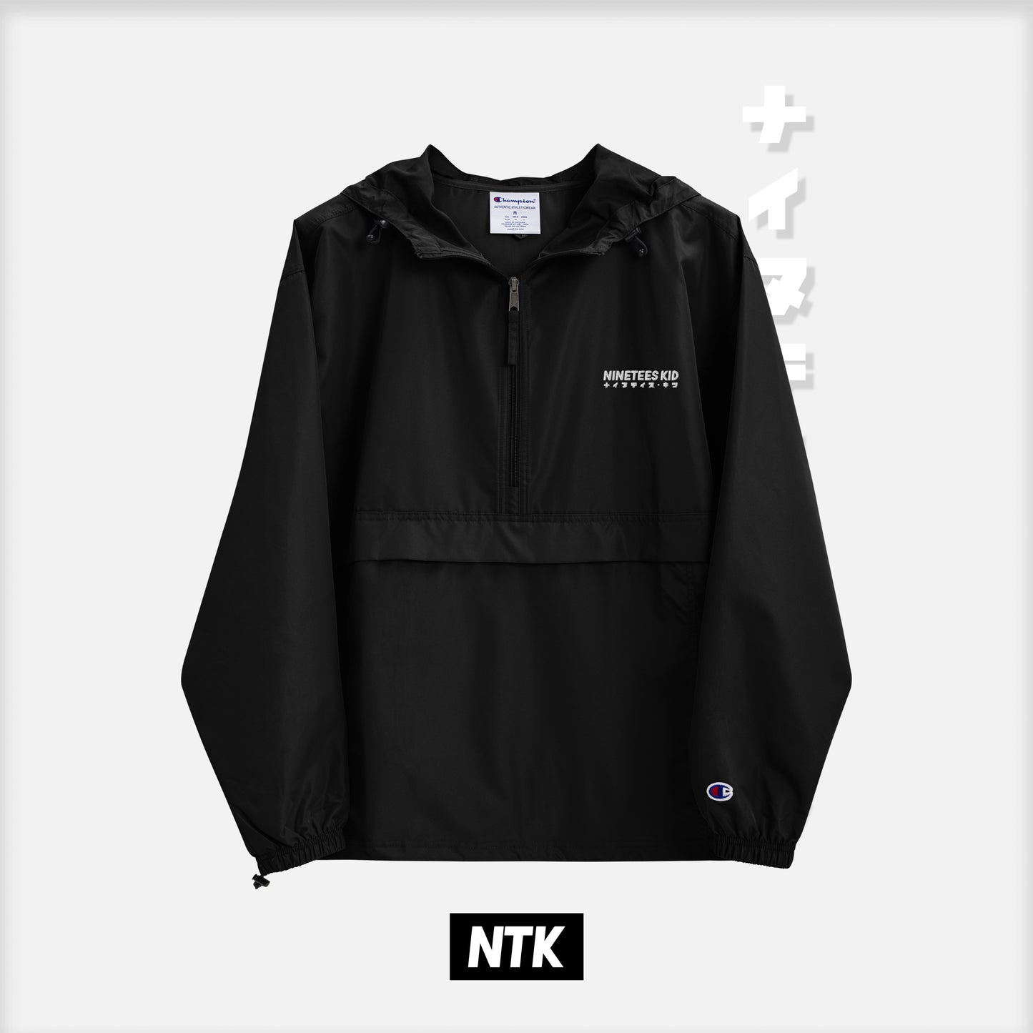 JACKET [NTK X CHAMPION] // BLACK