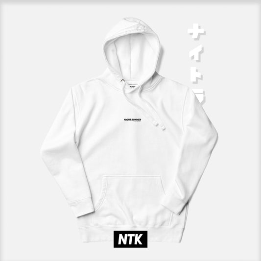 HOODIE [NIGHTRUNNER] // WHITE