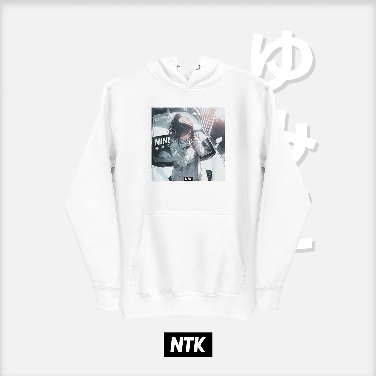 HOODIE [YUMIKO] // WHITE