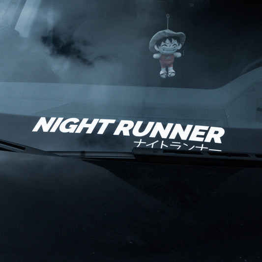 DECAL [NIGHTRUNNER] // WHITE