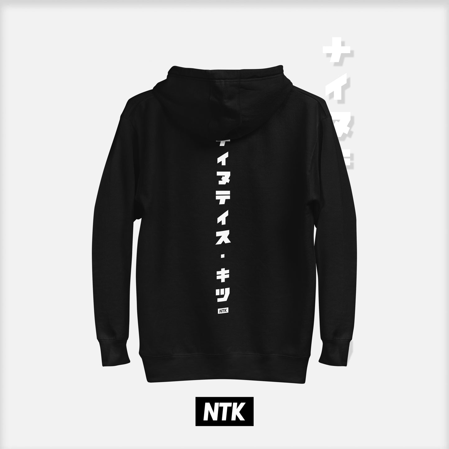 HOODIE [NTK] // BLACK