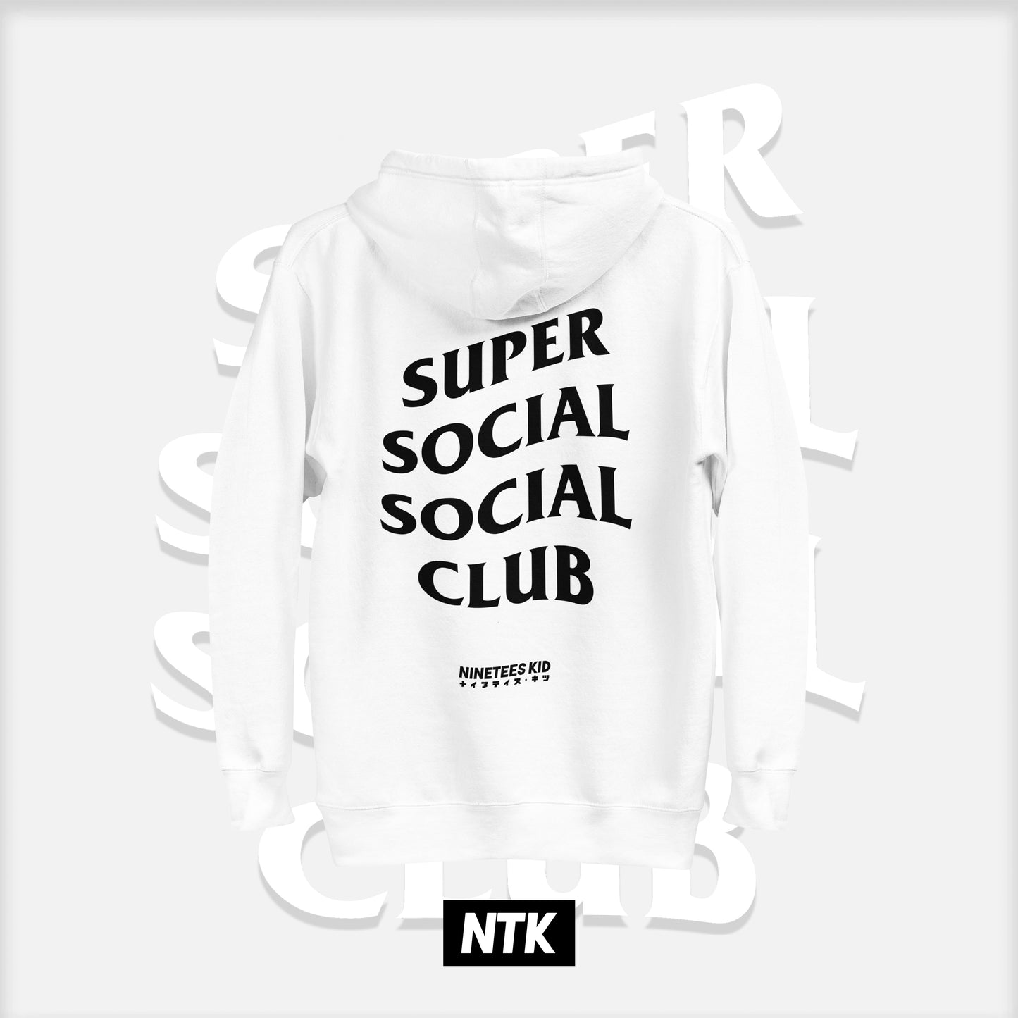 HOODIE [SSSC] // WHITE