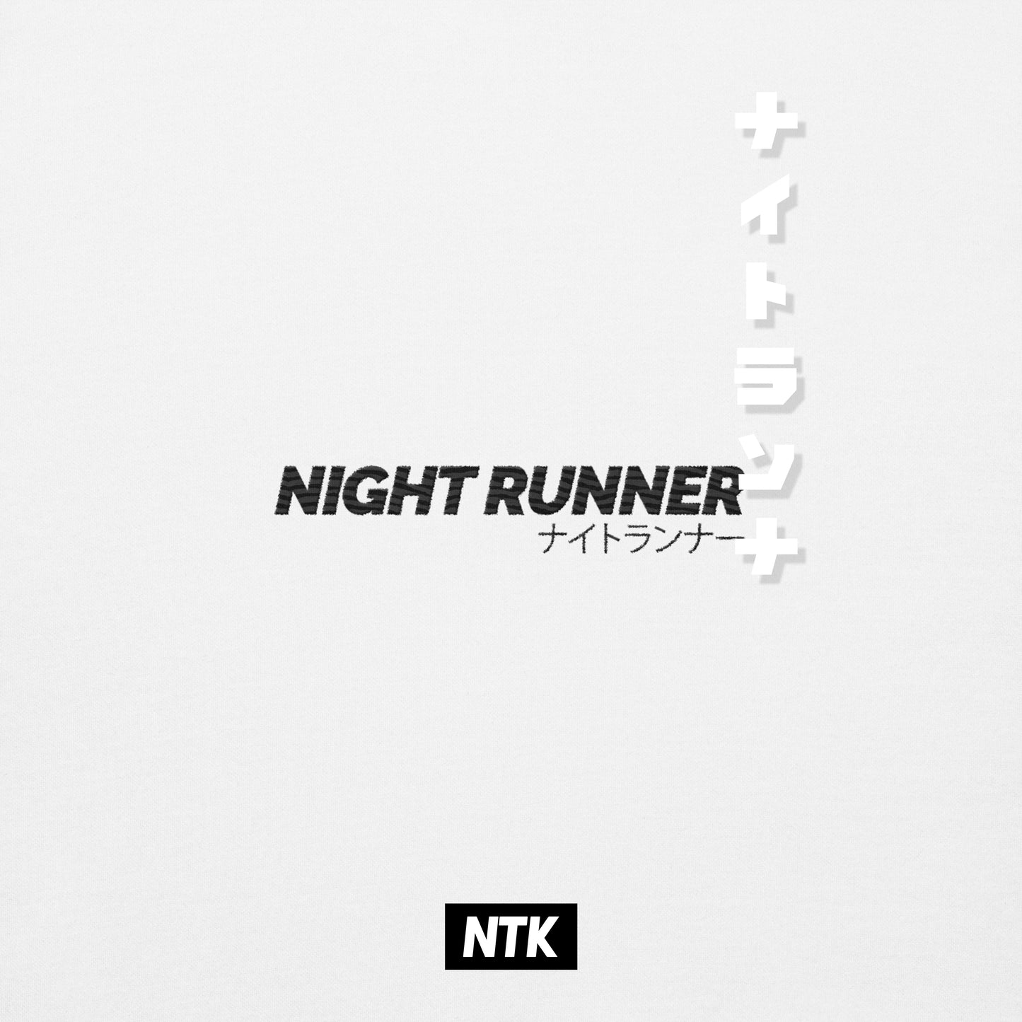 HOODIE [NIGHTRUNNER] // WHITE