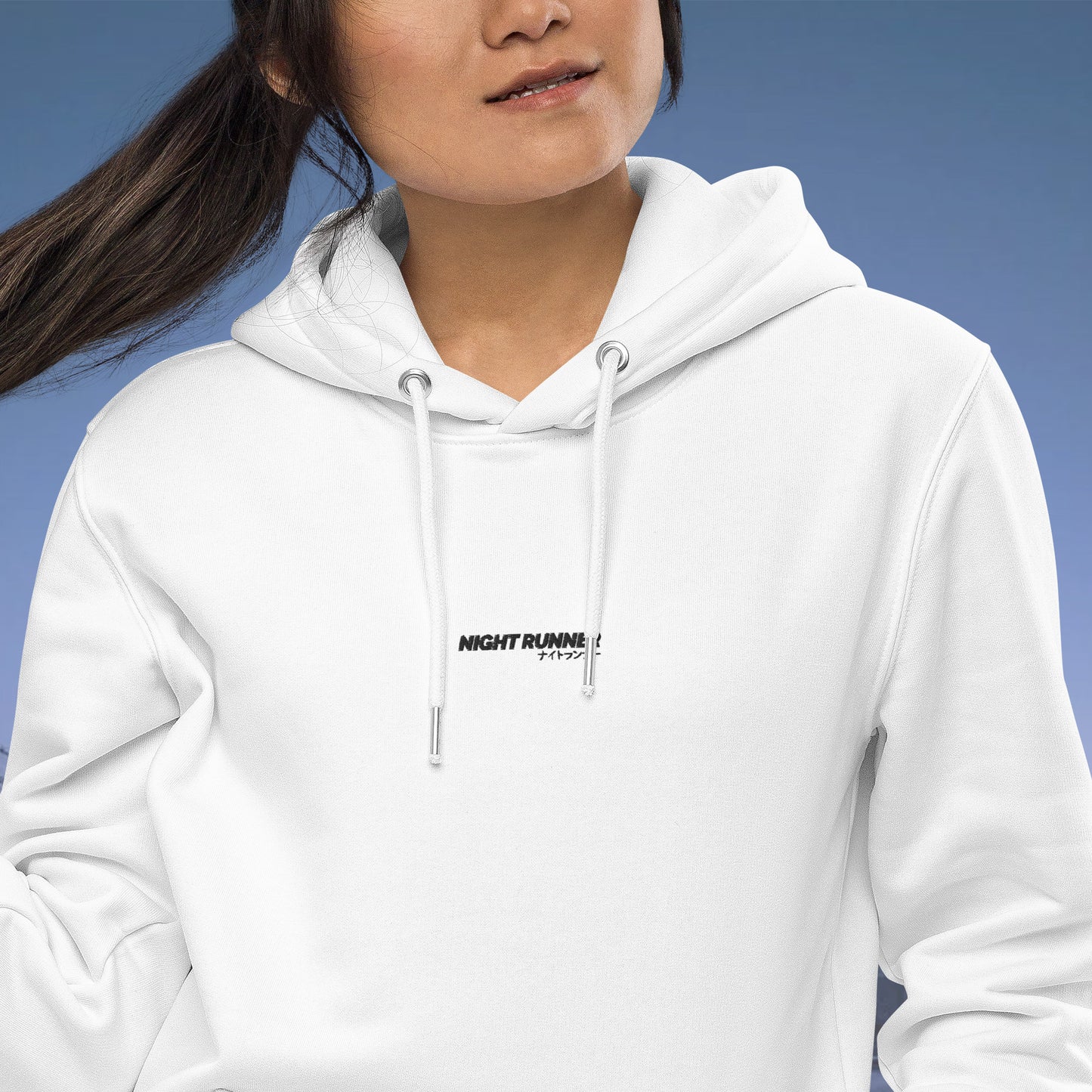 HOODIE [NIGHTRUNNER] // WHITE